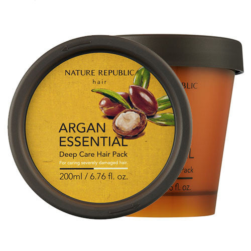 Nature Republic - Argan Essential Deep Care Hair Pack 200ml