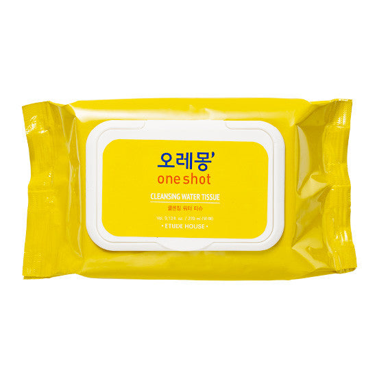 Etude House - O-Le-Mong One Shot Cleansing Water Tissue 50li