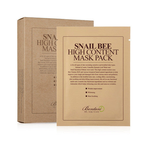 Benton - Snail Bee High Content Mask Pack gx 10ad