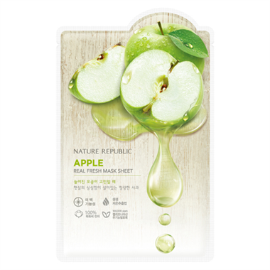 Nature Republic - Real Fresh Mask Sheet Apple 30ml