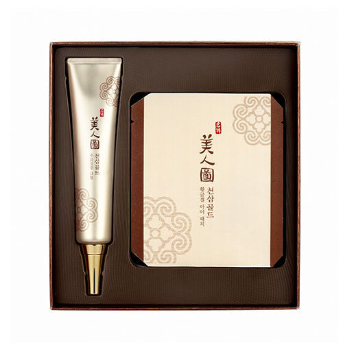 The Face Shop – Myeonghan Miindo Heaven Grade Ginseng Wrinkle Care Cream Set