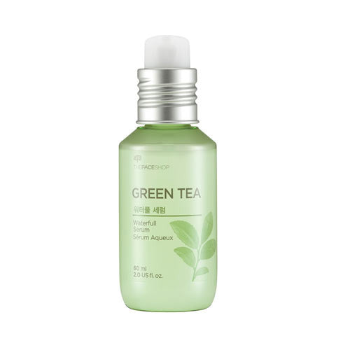 The Face Shop - Green Tea Waterfull Serum 60ml