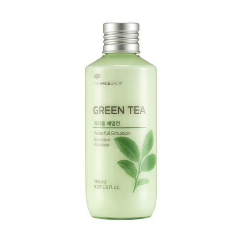 The Face Shop - Green Tea Waterfull Emulsion 150ml