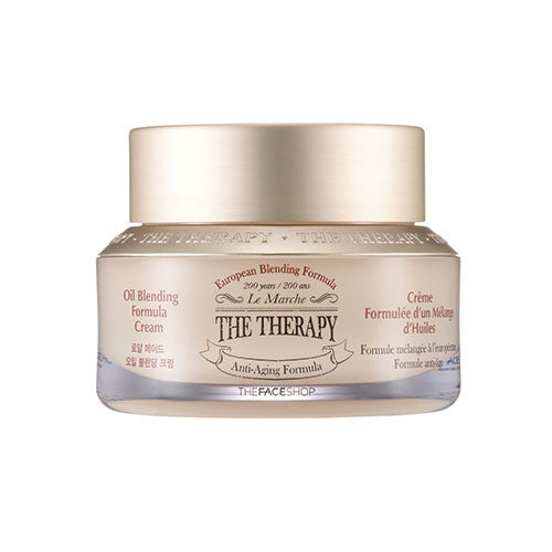 The Face Shop - The Therapy Oil Blending Formula Cream 50ml