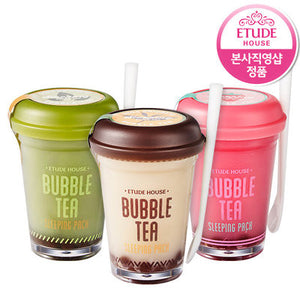 Etude House - Bubble Tea Sleeping Pack - korendy türkiye satış - kore cilt bakım kozmetik ürünleri türkiye - 1