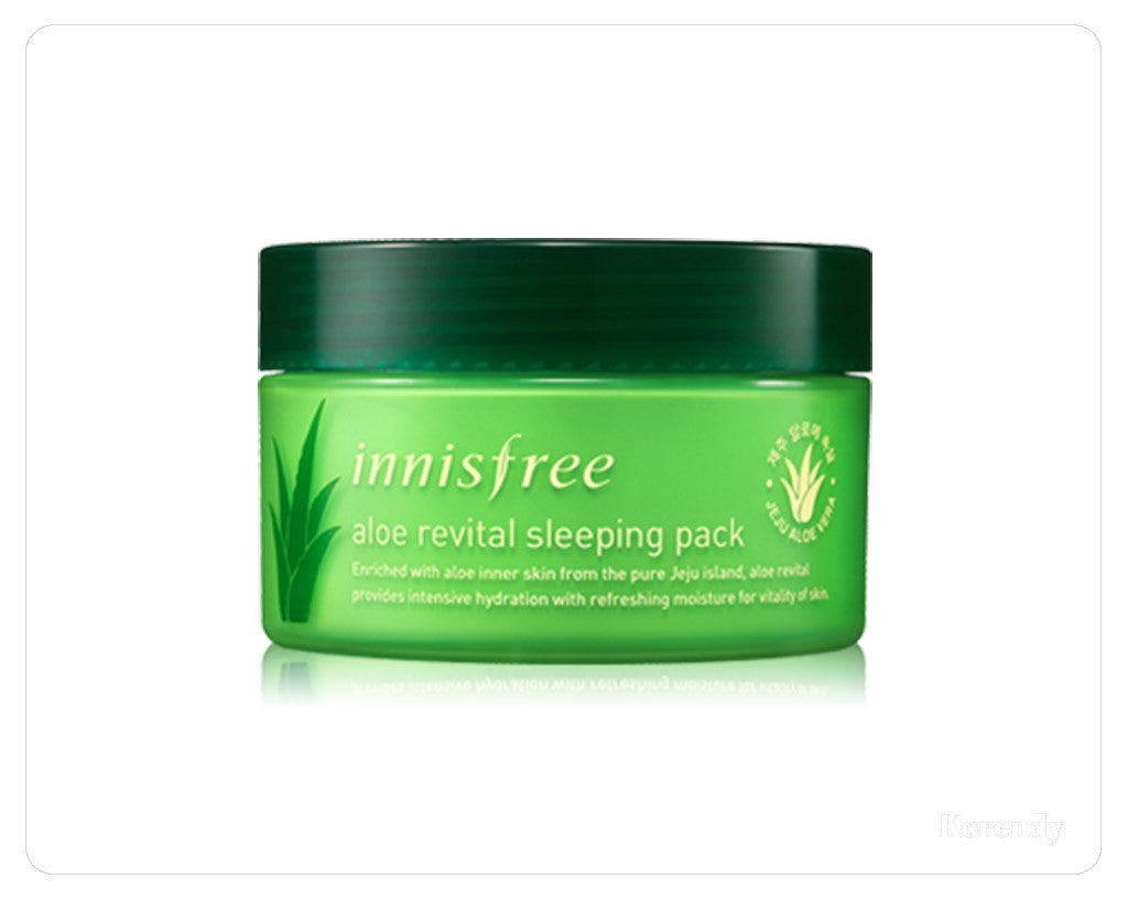Innisfree - Aloe revital sleeping pack 100ml - korendy türkiye satış - kore cilt bakım kozmetik ürünleri türkiye - 1