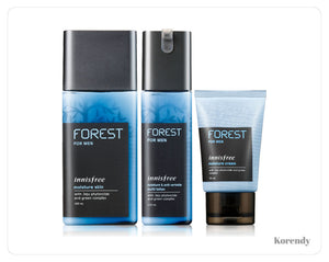 Innisfree - Forest for men moisture set 330ml - korendy türkiye satış - kore cilt bakım kozmetik ürünleri türkiye - 1
