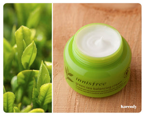 Innisfree - The Green tea balancing cream 50ml - korendy türkiye satış - kore cilt bakım kozmetik ürünleri türkiye - 2