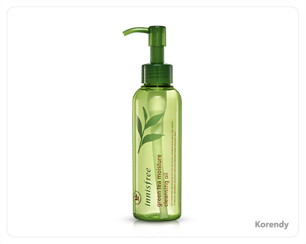 Innisfree - Green tea moisture cleansing oil 150ml - korendy türkiye satış - kore cilt bakım kozmetik ürünleri türkiye