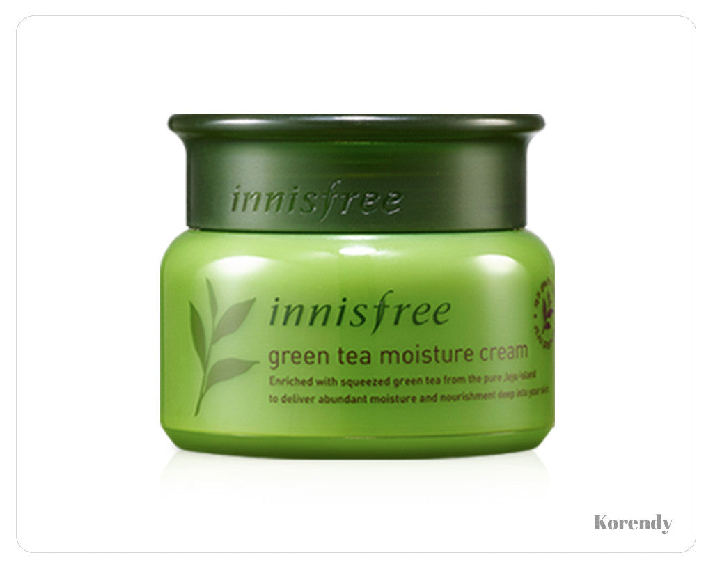 Innisfree - The green tea moisture cream 50ml - korendy türkiye satış - kore cilt bakım kozmetik ürünleri türkiye - 1