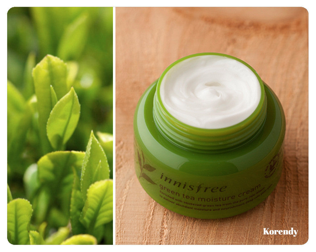 Innisfree - The green tea moisture cream 50ml - korendy türkiye satış - kore cilt bakım kozmetik ürünleri türkiye - 2