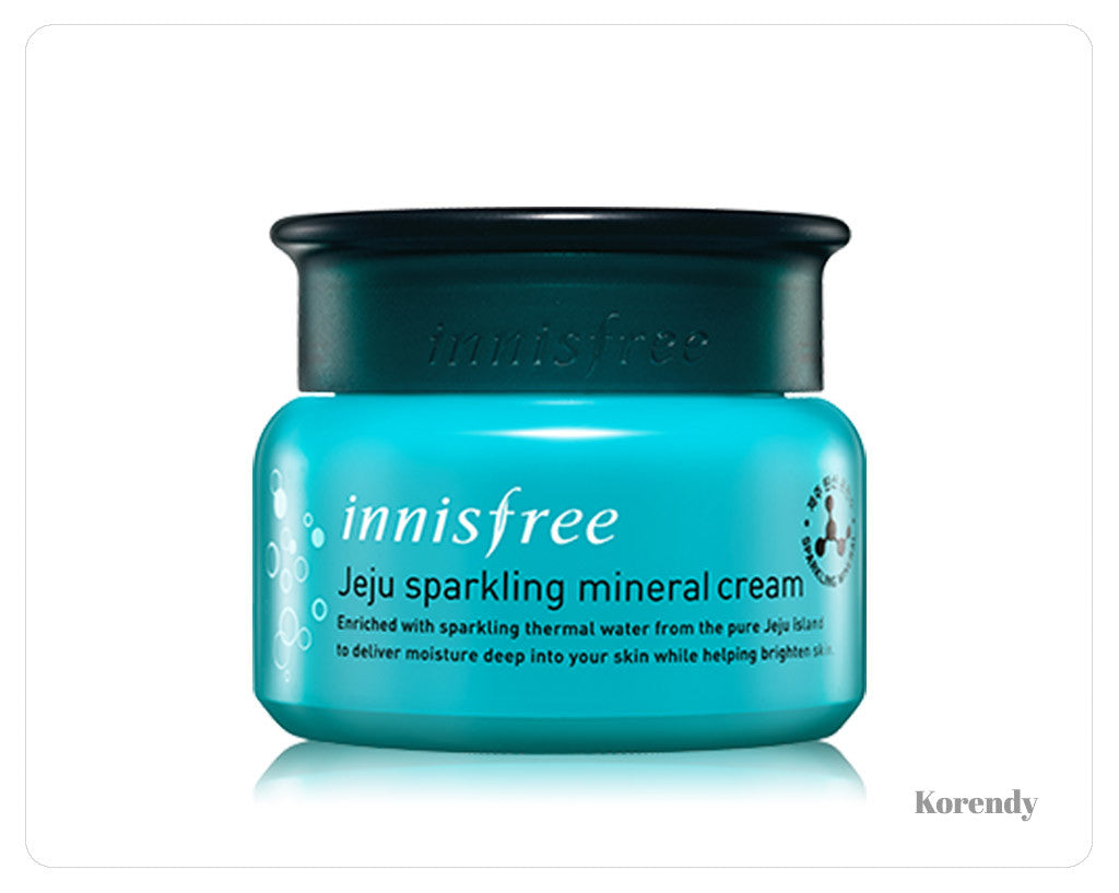 Innisfree - Jeju Sparkling Mineral Cream 50ml - korendy türkiye satış - kore cilt bakım kozmetik ürünleri türkiye - 1