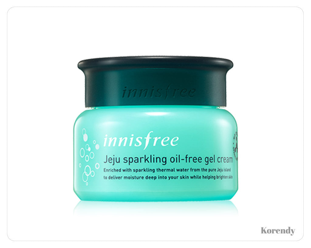 Innisfree - Jeju Sparkling Oil-Free Gel Cream 50ml - korendy türkiye satış - kore cilt bakım kozmetik ürünleri türkiye - 1