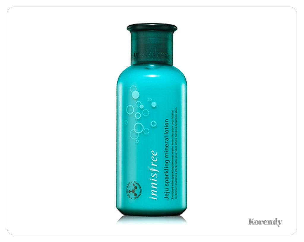 Innisfree - Jeju sparkling mineral lotion 160ml - korendy türkiye satış - kore cilt bakım kozmetik ürünleri türkiye - 1