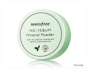 Innisfree (Powder) No Sebum Mineral Powder 5gr - korendy türkiye satış - kore cilt bakım kozmetik ürünleri türkiye