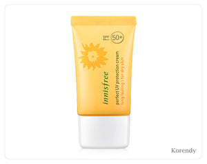 Innisfree (Sun) Perfect UV Protection Cream Long Lasting for Dry Skin SPF50+ PA+++ 50ml - korendy türkiye satış - kore cilt bakım kozmetik ürünleri türkiye - 1