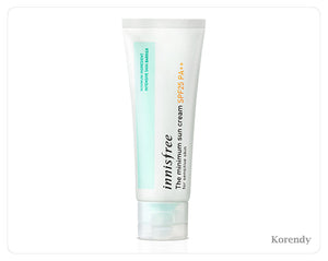 Innisfree (Sun) The minimum sun cream SPF25 PA++ 40ml - korendy türkiye satış - kore cilt bakım kozmetik ürünleri türkiye - 1