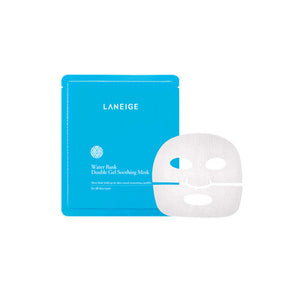 Laneige - Water Bank Double Gel Soothing Mask - 4'lü (4x28g)