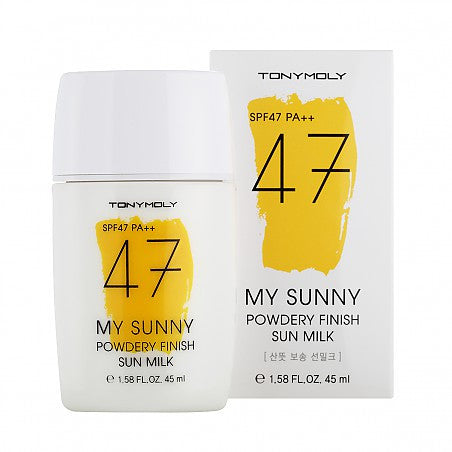 Tony Moly - My Sunny Powdery Finish Sun Milk Spf47 Pa  45ml