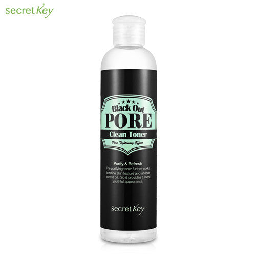 Secret Key - Black Out Pore Clean Toner 250ml