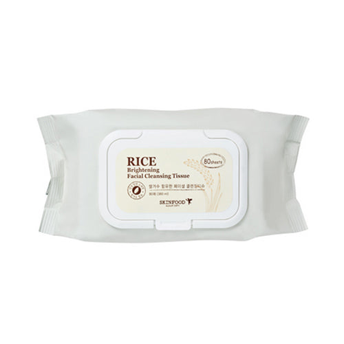 Skinfood - Rice Brightening Facial Cleansing Tissue, 80Sheets
 380ml