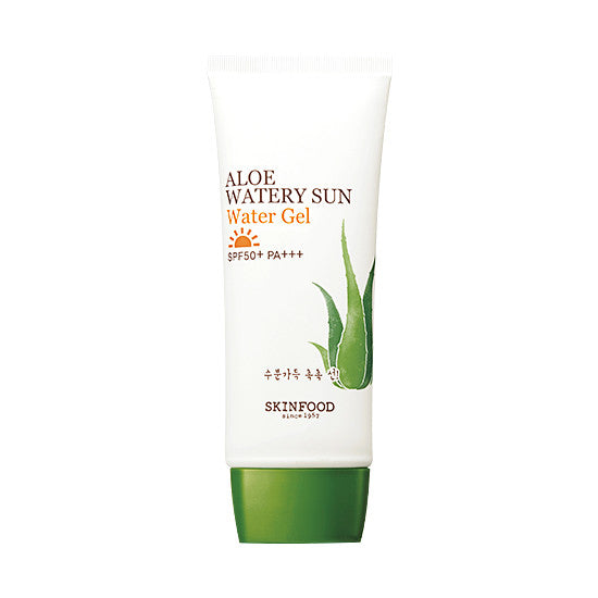 Skinfood - Aloe Watery Sun Water Gel SPF50+ PA+++ - korendy türkiye satış - kore cilt bakım kozmetik ürünleri türkiye