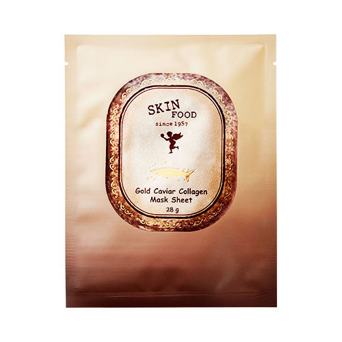 Skinfood - Gold Caviar Collagen Mask Sheet 3lü (3x28gr) - korendy türkiye satış - kore cilt bakım kozmetik ürünleri türkiye