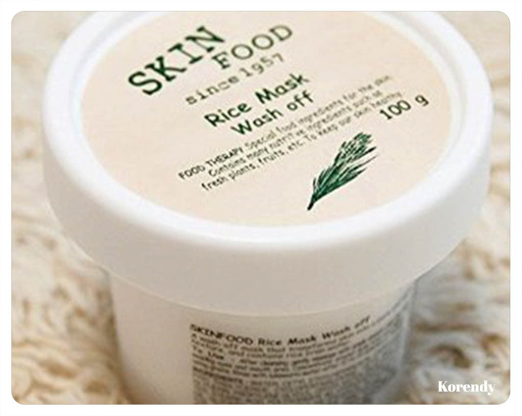Skinfood - Rice Mask Wash Off 100g - korendy türkiye satış - kore cilt bakım kozmetik ürünleri türkiye - 1