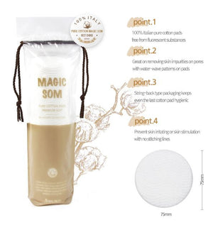 April Skin - Magic Som Pure Cotton Pads Premium Soft