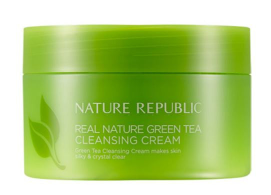 Real Nature Green Tea Cleansing Cream