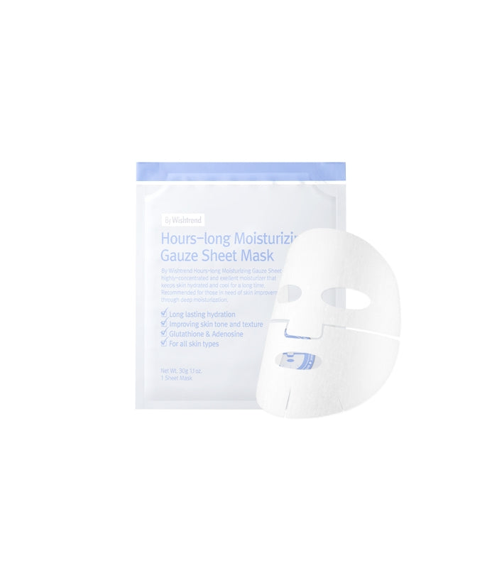 Wishtrend - Hours-Long Moisturizing Gauze Sheet Mask 30gr