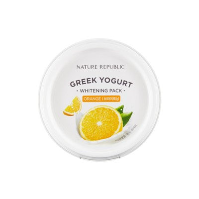 Nature Republic - Greek Yogurt Whitening Pack (Orange) - 130ml