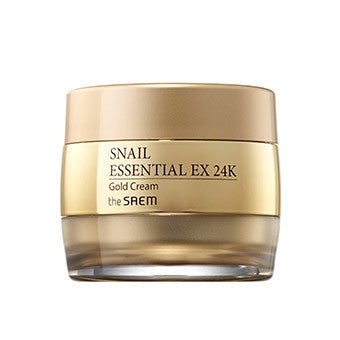 The Saem - Snail Essential 24K Gold Cream  50ml