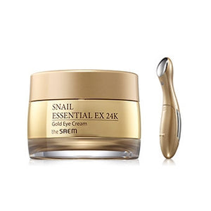 The Saem - Snail Essential Ex 24K Gold Eye Cream Set 30ml