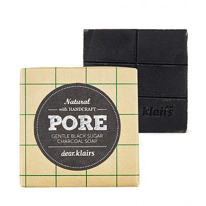 Klairs - Gentle Black Sugar Charcoal Soap 